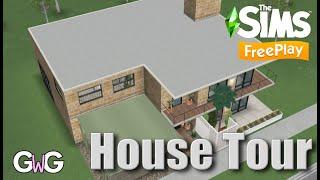 The Sims Freeplay- Mid-Century Mansion Tour