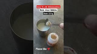 How to use ashwagandha