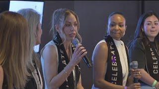 11Alive's Maria Martin participates in 'Beyond The Game: Woman Making An Impact In Sports' panel