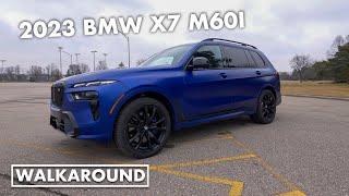 2023 BMW X7 M60i interior and exterior walkaround review | Autoblog Garage