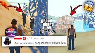 MEMBONGKAR MISTERI 5 Easter Egg Bawah Laut PART 1 GTA San Andreas HAPUS AIR LAUT Rahasia Dasar Laut