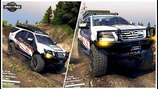 FORTUNER Off Road dikawasan Gunung Merapi Aktif !!! / SpinTires Mod Indonesia