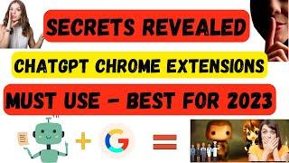 Top 5 ChatGPT Chrome Extensions | Best ChatGPT Chrome Extensions 2023