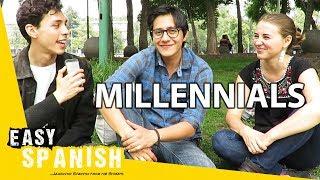 What do Millennials think about themselves? | Easy Spanish 65