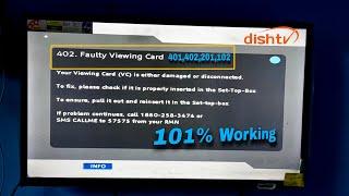 dish tv 402 faulty viewing card | 402 faulty viewing card dish tv | faulty viewing card dish tv