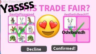 Adopt Me Trading proofs video, I got a Mega Arctic Reindeer   -  Traded   for him | Lavender