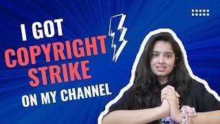 MY YOUTUBE VIDEO GOT DELETED || Copyright Strike || @Being_Ananya