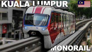  Kuala Lumpur Monorail - KL Monorail Line (2022) (4K)