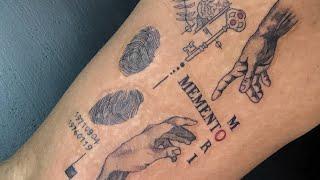 Memento Mori tattoo timeslap #freehandtattoo #viral #dinesh #sri_lanka_tattoos