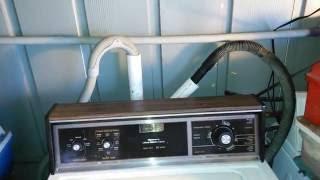 Installing a 1993 Sears Kenmore 80 Series Washer in the shed