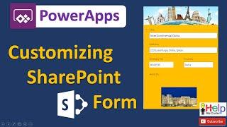 Custom SharePoint List Forms using PowerApps