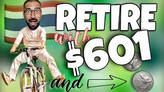 Retire In Pattaya Thailand with $601? | Cost of living