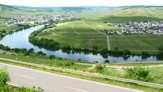 Moselschleife Trittenheim - Germany 4K Travel Channel