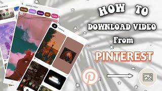 How To Download videos from Pinterest to Gallery