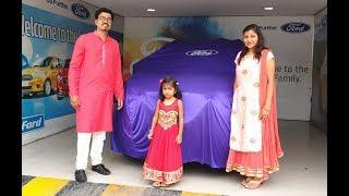 Taking Delivery of Ford Ecosport Unique Color |Worshipping,Exterior,Interior&Driving Video