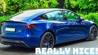 Tesla virgin - taking delivery of a 2024 Tesla Model 3 Performance and first driving impressions