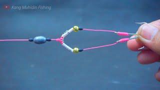 How to make RIG Fishing anti tangles 2023 Must Try #fishing #fishingknot