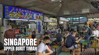 Singapore City: Upper Bukit Timah Neighbourhood Walk (4K HDR)