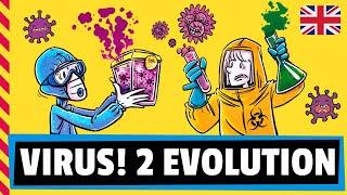 VIRUS! 2 Evolution Board game - Review / Tutorial / How to play  (English)