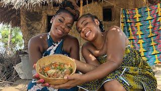 This Black AMERICAN lived and COOKED in an AFRICAN VILLAGE || Experiencing African Village Lifestyle
