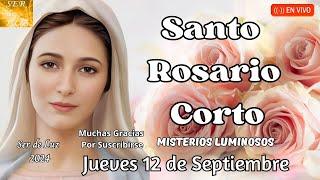 Santo Rosario Corto.Short Holy Rosary Jueves 12 Septiembre #viralvideo #youtubeshorts #video #like