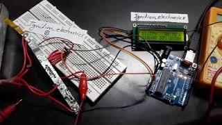 Acer Laptop Battery Pack BMS Hack  with Arduino UNO and LCD display