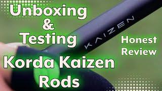 Korda Kaizen Rods Unboxing & Testing-Honest Review