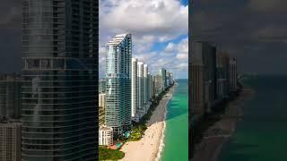 Florida’s world famous rivieraSunny Isles Beach #shorts #miami #travel #dji