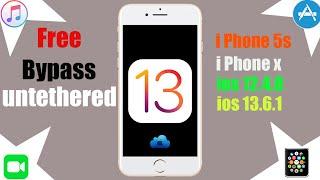 Free Untethered Bypass Iphone 5s To iphone x ios 12 4 8 To 13 6 1 Reboot Fix Windows Tools