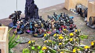 Imperial Agents and Space Marines vs Necrons, Warhammer 40k battle report