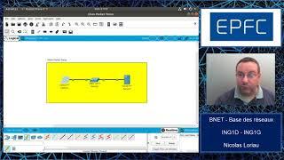 Présentation de l'outil "Cisco Packet Tracer"