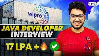 Wipro Java Developer Interview Experience & Questions