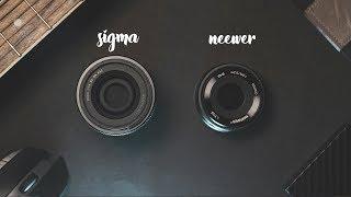 Neewer 35mm f/1.7 vs Sigma 30mm f/1.4 Lens Comparison!