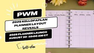 2025 Kellofaplan Planner- Theme/Layout Reveal