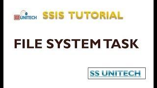 file system task in ssis | copy move delete file using ssis | ssis tutorial part 50