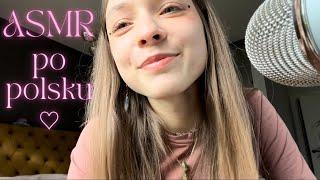 Moje pierwsze ASMR po polsku • my first polish ASMR 🫣 (whispering, tapping, mouth sounds)