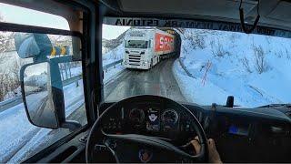 POV Driving Scania R580 - Senjahopen