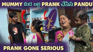 Mummy మీద బల్లి  Prank Prank Gone Serious  || #tarunpandu ||