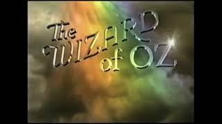 The Wizard Of Oz TNT tv network bumper 1994