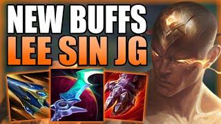RIOT JUST BUFFED LEE SIN JUNGLE SO THIS IS HOW YOU CARRY WITH HIM! Gameplay Guide League of Legends