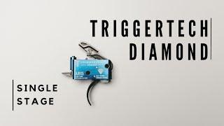 TriggerTech Diamond Curved Single Stage Trigger