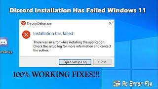 [100% FIXED] Discord Installation Has Failed Windows 11