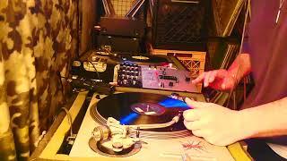 DrGiggles Miami bass old school electro cut up edit Breakdance vocoder set #4 vinyl DJ Mix video