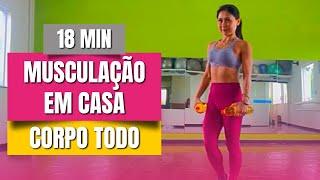 MUSCULAÇÃO EM CASA CORPO TODO - Regina Maruyama