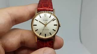 1984 Tudor 9k gold vintage watch