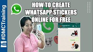 How To Create WhatsApp Stickers Online For Free | Personal stickers for WhatsApp | WhatsApp Tutorial