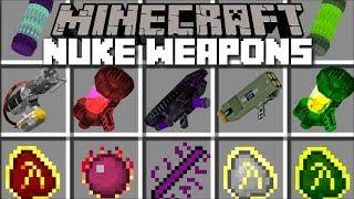 Minecraft NUCLEAR WEAPONS MOD / FIGHT OFF THE ZOMBIE APOCALYPSE WITH NUKES!! Minecraft