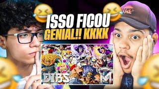 VILÕES MAIS M*E*R*D*A DE ONE PIECE | PARÓDIA Vilões (One Piece) - Ambição | M4rkim [React em Dupla]