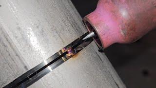 If there is a 1mm gap! Amazing process for TIG welding with just one shot