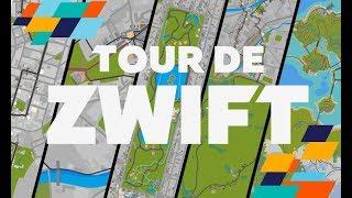 Tour de Zwift - Stage 4 met Frank van den Broek